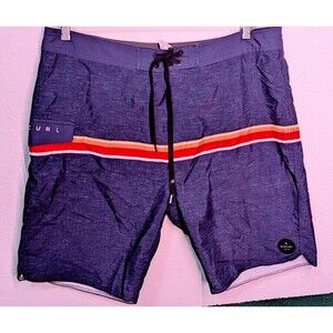 RIP CURL Men's Size 38x9 Blue Swim Surf Board Shorts (880)